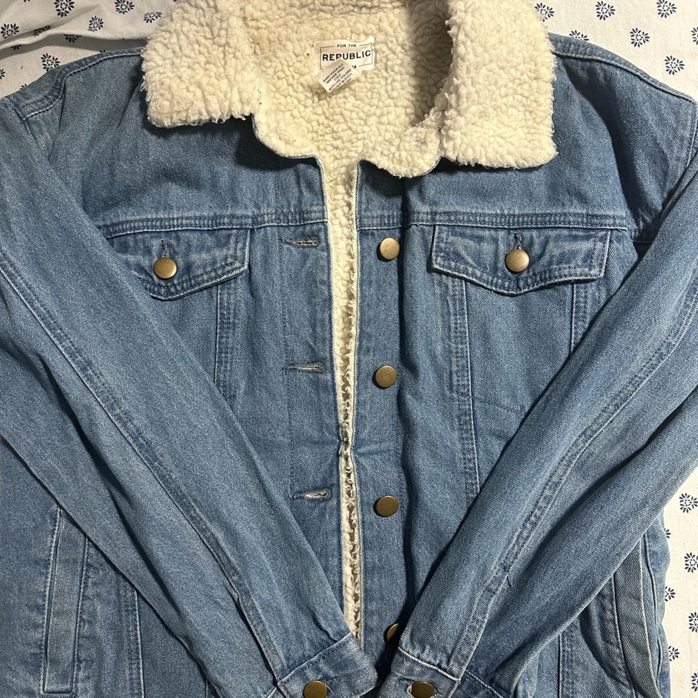 Jacket jeans for winter